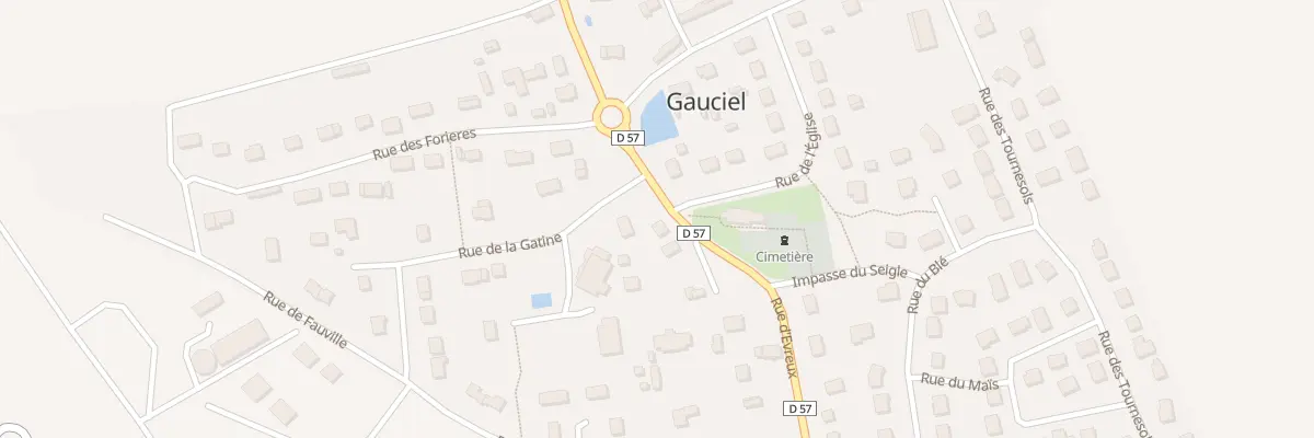 Plan du 12 Rue d’Evreux à Gauciel