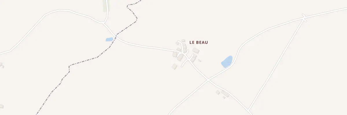 Plan du 5548 Le Beau à Chaillac