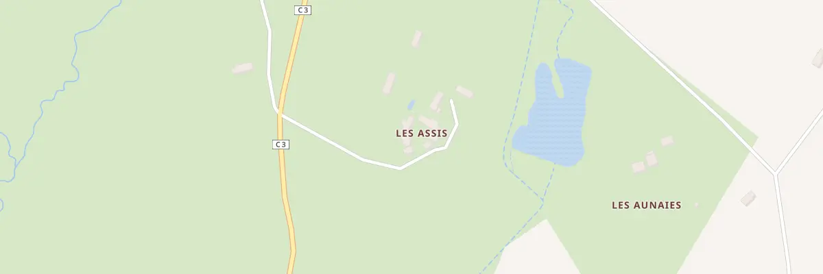Plan du 71 Les Assis à Orbigny