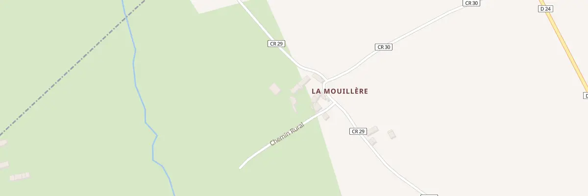 Plan du 2 La Mouillère à Arpheuilles