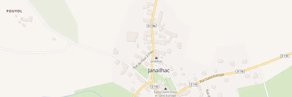 Plan du 4 Gal Arbonneau à Janailhac