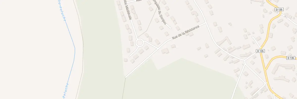 Plan du 25 Rue de la Motte Médiévale à Saint-Rémy-sur-Avre