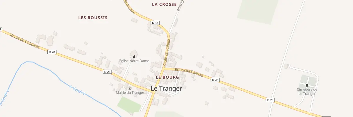 Plan du 3 Rte de Palluau au Tranger