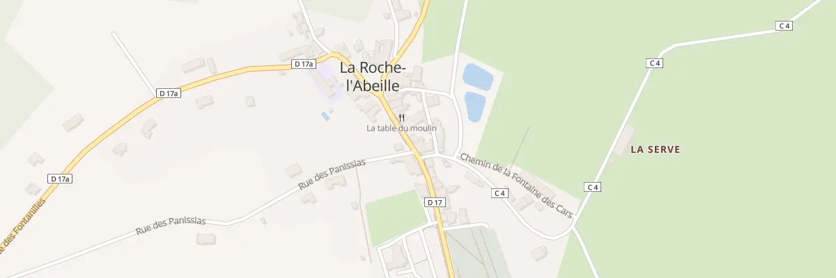 Plan du 7 Rue du 8 Mai 1945 à La Roche-l’Abeille