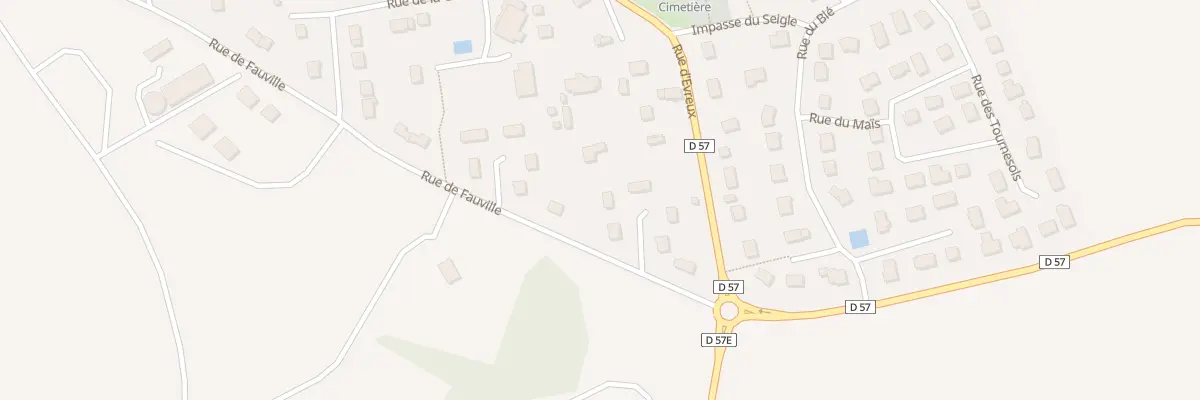 Plan du 2 Rue du Soldat Franck à Gauciel