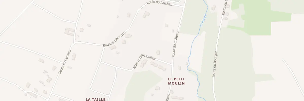 Plan du 8 Rte du Château à Angé
