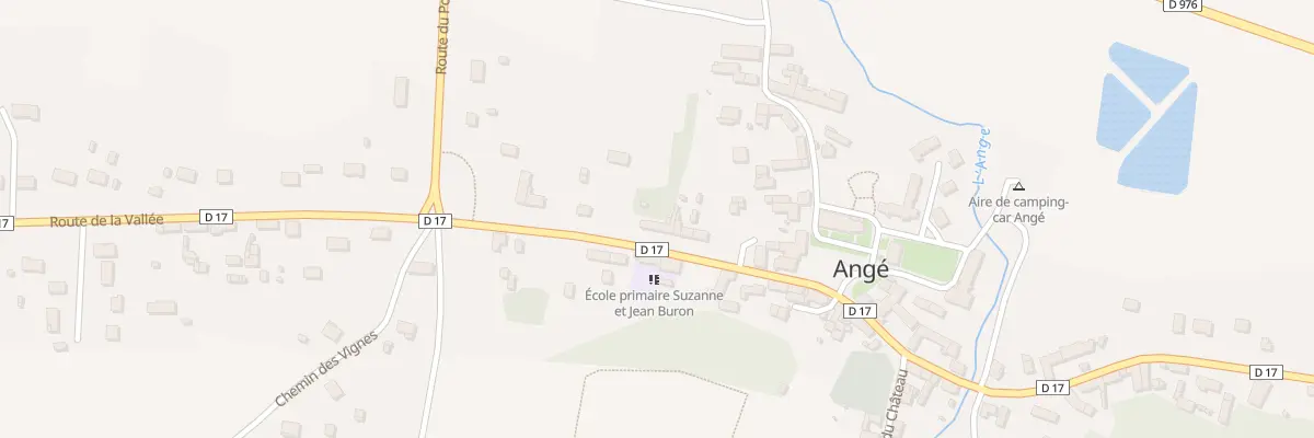 Plan du 7 Rue du Commerce à Angé