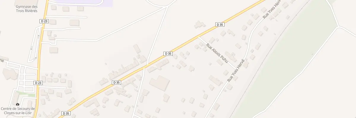 Plan du 84 Rue de Châteaudun à Cloyes-les-Trois-Rivières