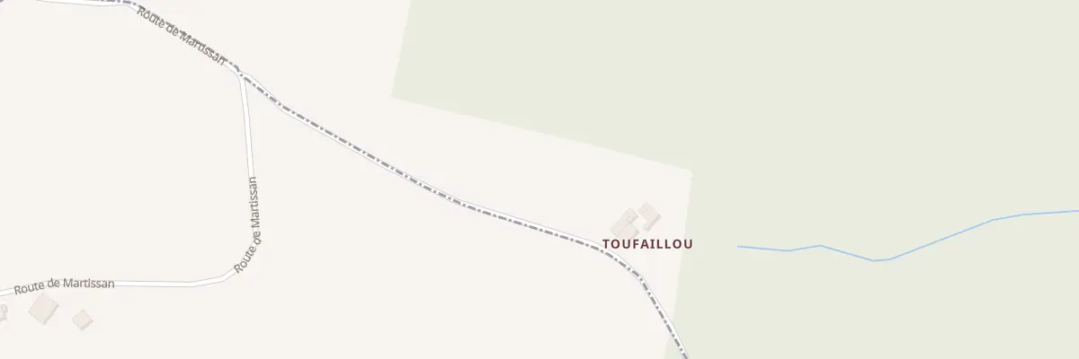Plan du 5273 Toufaillou à Vazerac