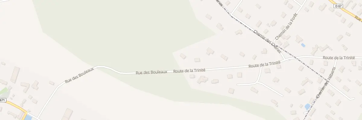 Plan du 9 Rue des Bouleaux à La Trinité