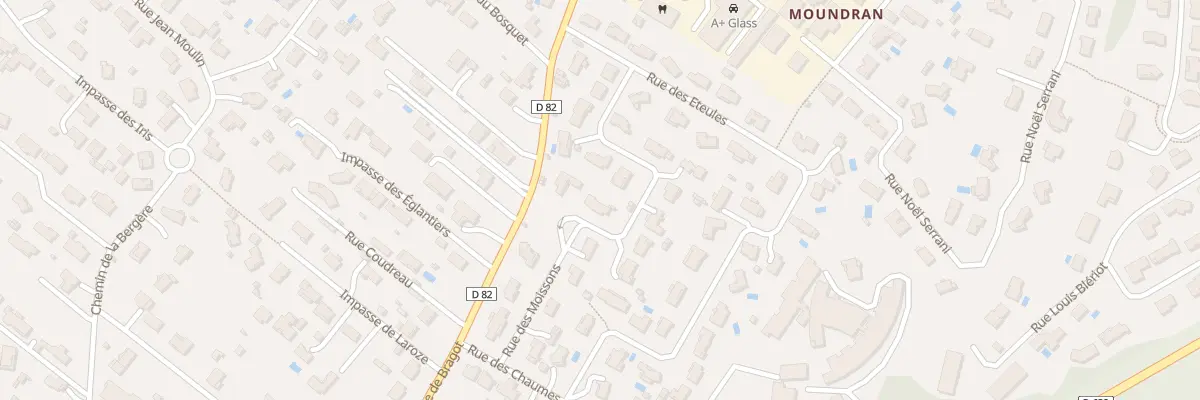 Plan du 12 Rue des Moissons à Fonsorbes