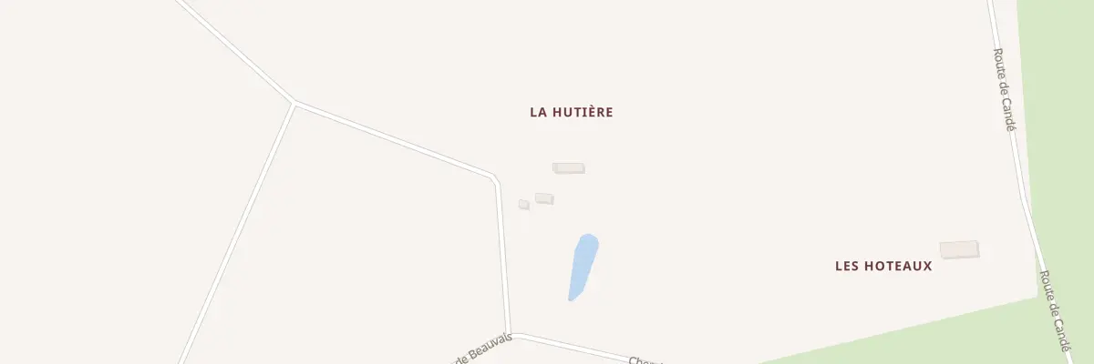 Plan du 16 Che de Beauvais à Pontlevoy