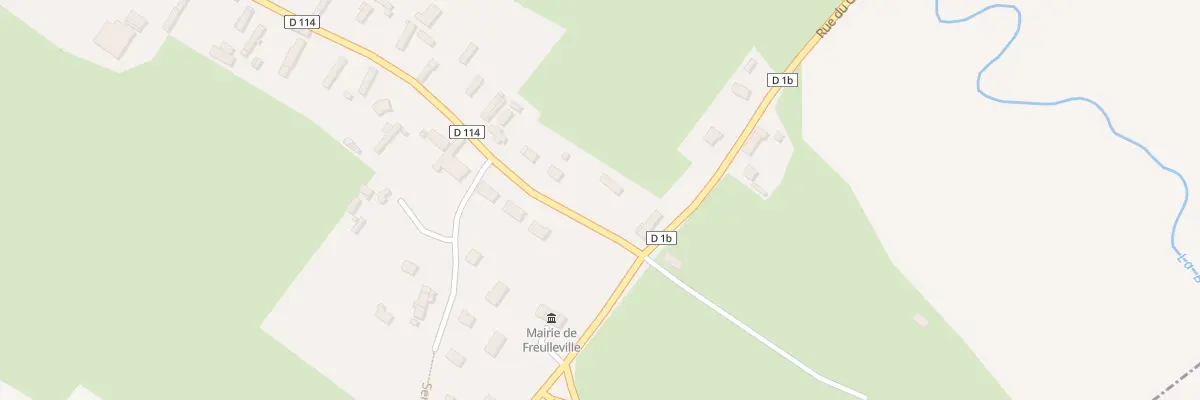 Plan du 53 Rue des Deux Vallees à Freulleville