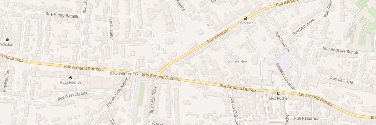 Plan du 81 Rue d’Antony à Limoges