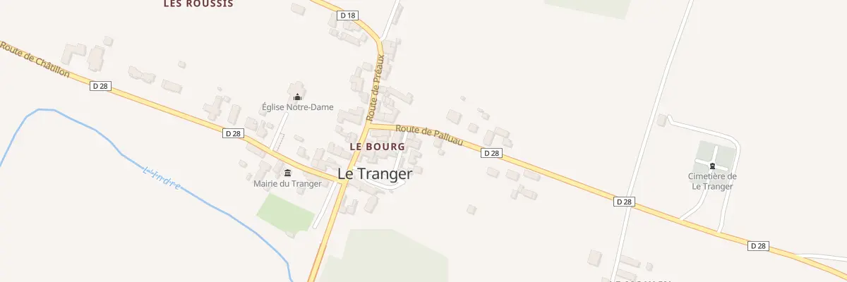 Plan du 4 Rte de Palluau au Tranger