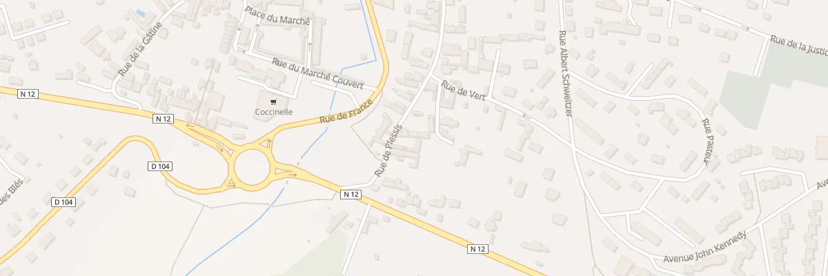 Plan du 15B Rue de Plessis à Saint-Rémy-sur-Avre