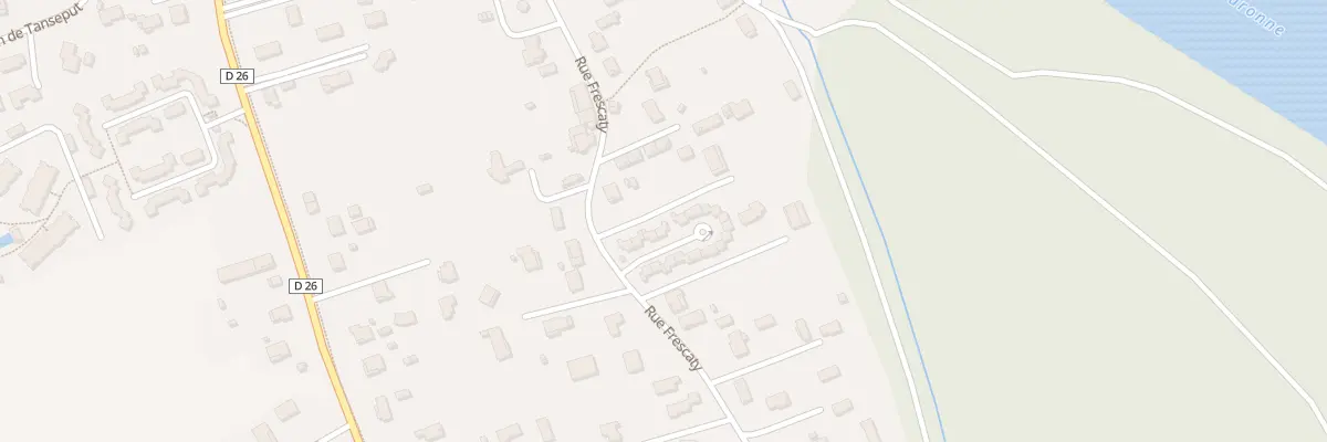 Plan du 555D Rue Frescaty à Verdun-sur-Garonne