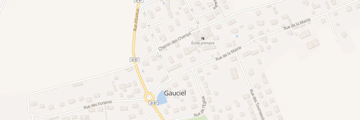 Plan du 5B Rue de la Mairie à Gauciel