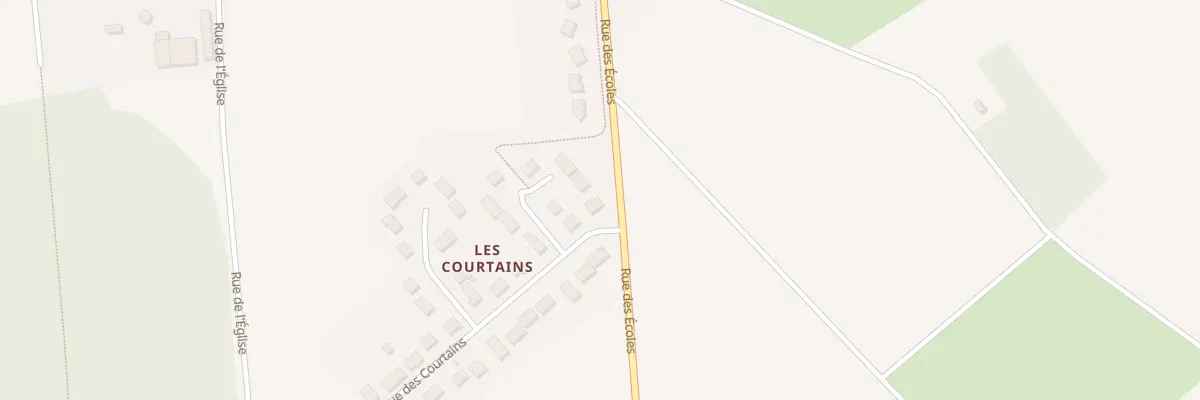 Plan du 2 Rue des Courtains à Andé