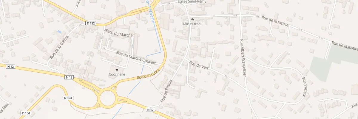 Plan du 18 Rue de Plessis à Saint-Rémy-sur-Avre