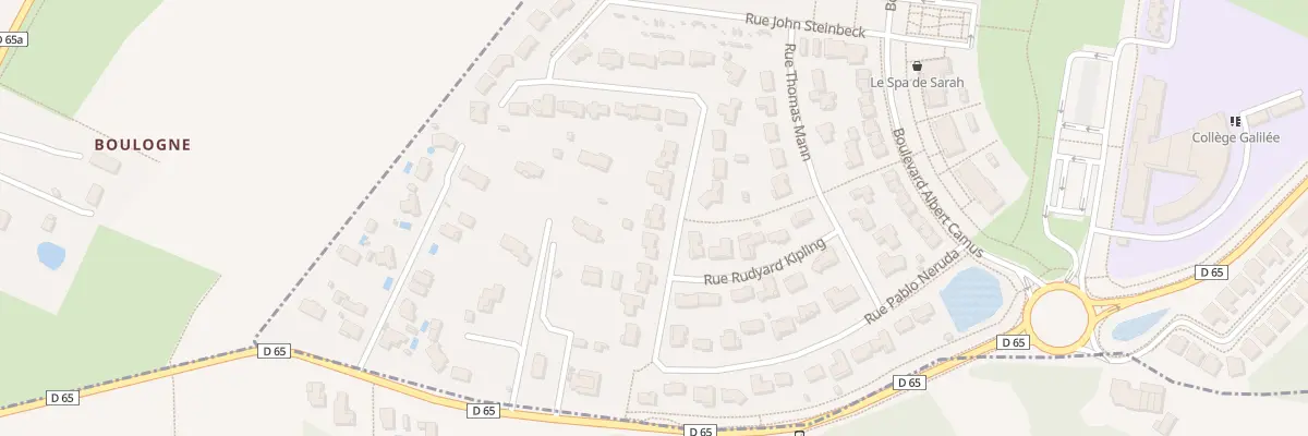 Plan du 33 Rue Pablo Néruda à La Salvetat-Saint-Gilles