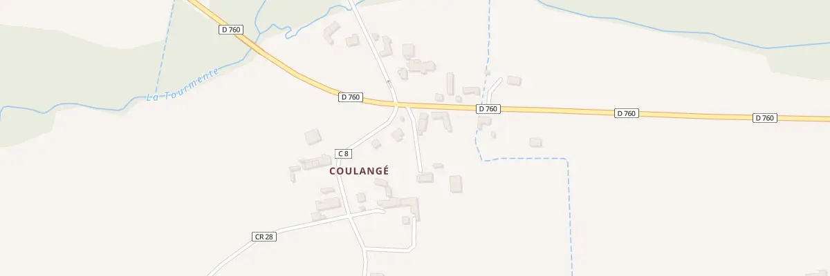 Plan du 11 Coulange à Villeloin-Coulangé