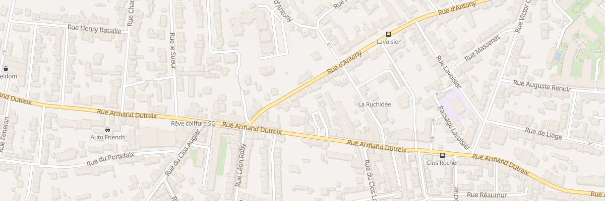 Plan du 79 Rue d’Antony à Limoges