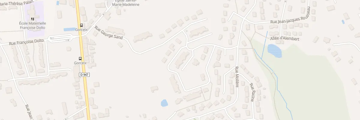 Plan du 14 Rue George Sand à Couzeix