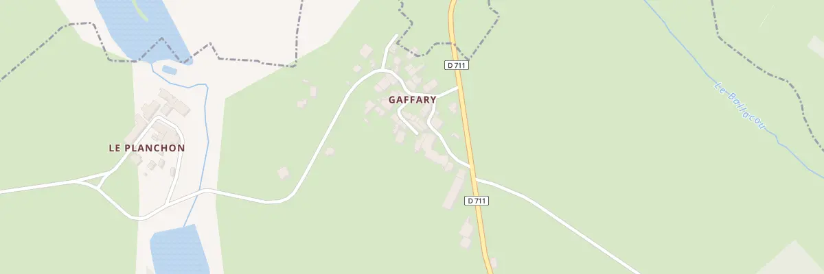 Plan du 13 Gaffary à Balledent