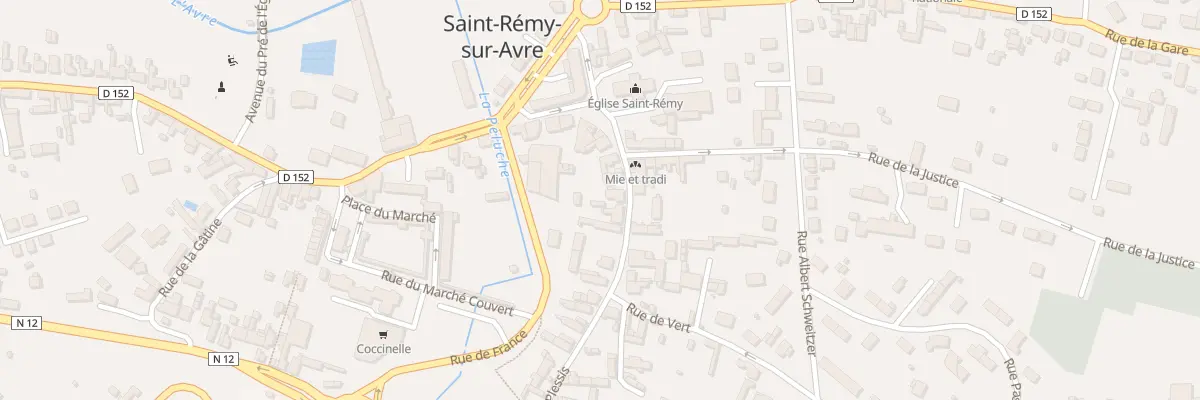 Plan du 6 Rue de Plessis à Saint-Rémy-sur-Avre