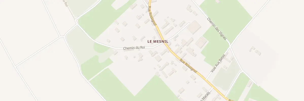 Plan du 3 Che du Roi à Andé