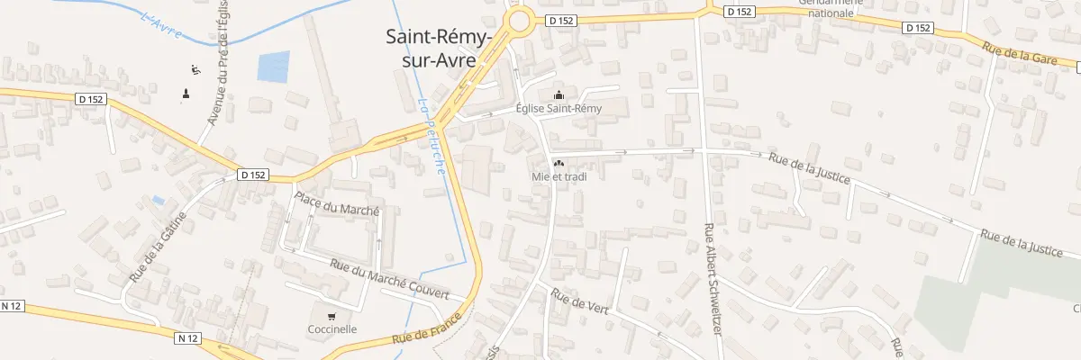 Plan du 4 Rue de Plessis à Saint-Rémy-sur-Avre