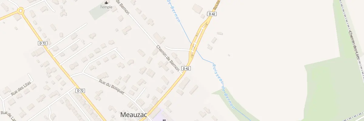 Plan du 5464 Meauzac à Meauzac