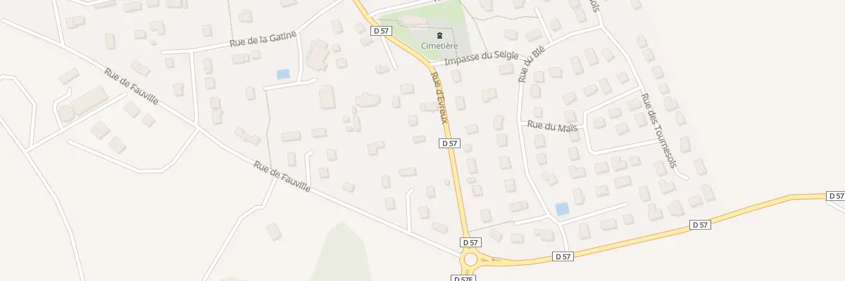 Plan du 18B Rue d’Evreux à Gauciel