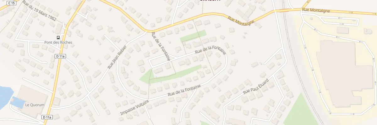 Plan du 20 Rue la Fontaine à Condat-sur-Vienne