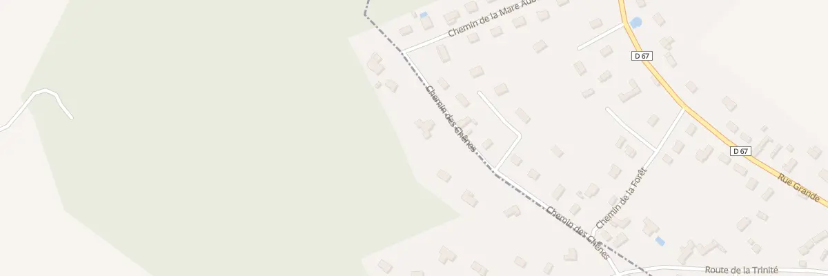 Plan du 9 Che des Chenes à La Trinité