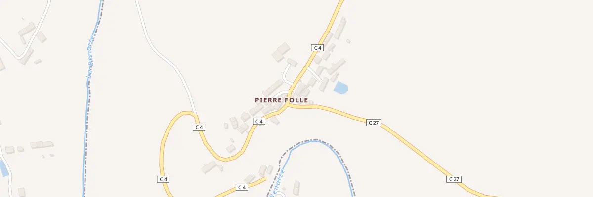 Plan du 23 Pierre Folle à Jouac
