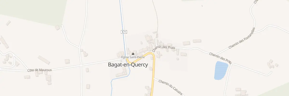 Plan du 5006 Bagat à Barguelonne-en-Quercy