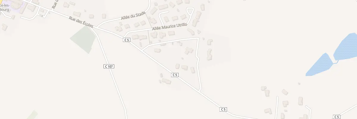 Plan du 219 Rte de Guillat à Saint-Maurice-les-Brousses