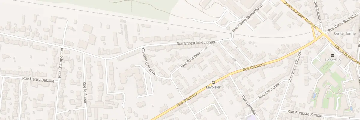 Plan du 16 Rue Paul Bert à Limoges