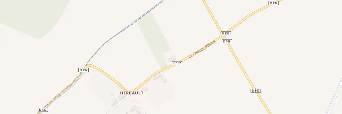Plan du 61 Le Chemin d’Illiers à Dangeau