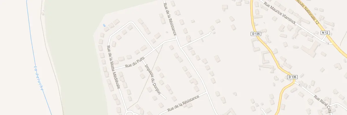 Plan du 19T Rue de la Résistance à Saint-Rémy-sur-Avre