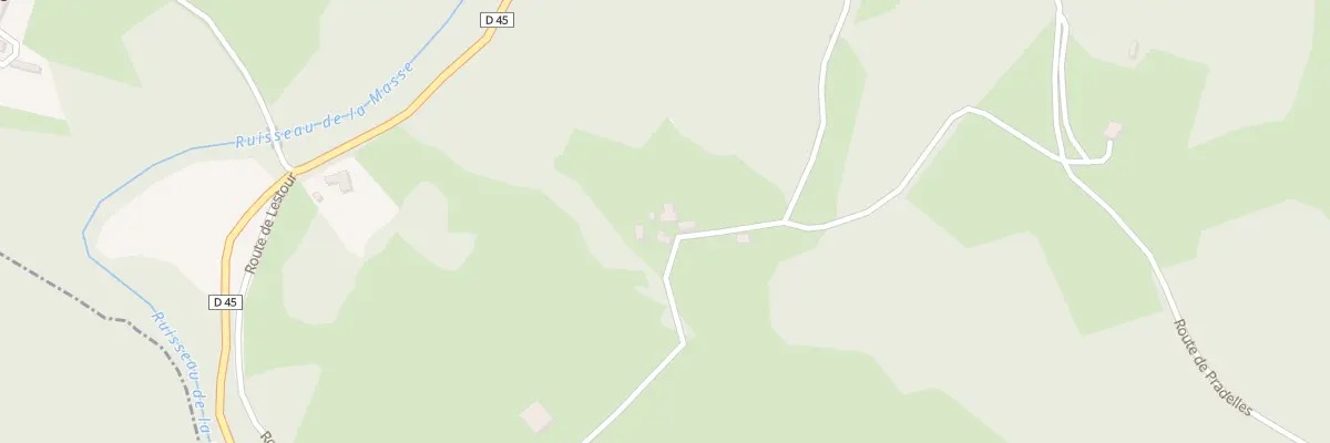 Plan du 5768F Martinet aux Arques