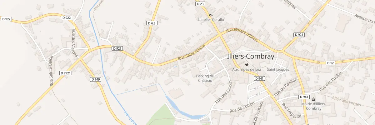 Plan du 9 Rue Saint-hilaire à Illiers-Combray
