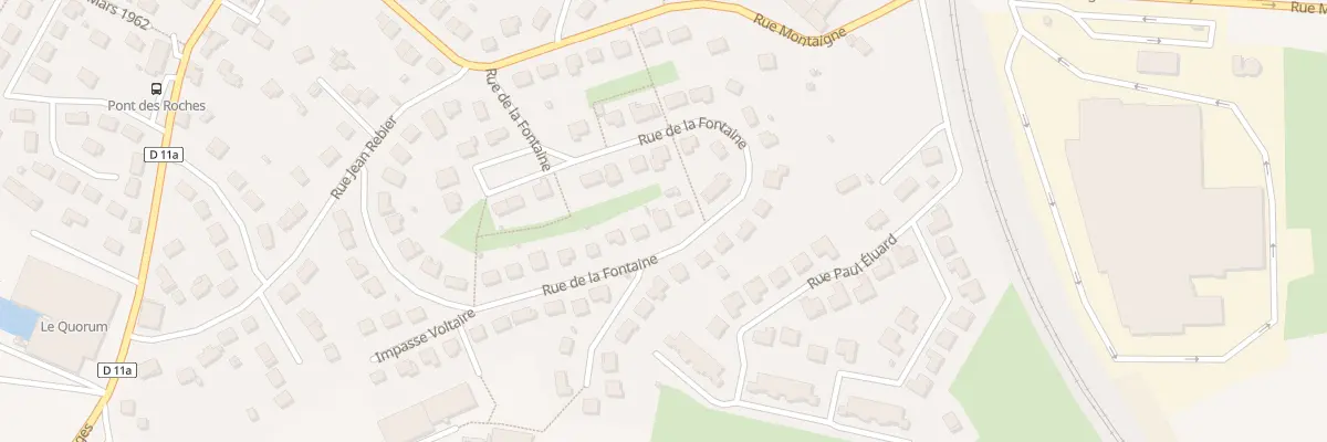 Plan du 34 Rue la Fontaine à Condat-sur-Vienne