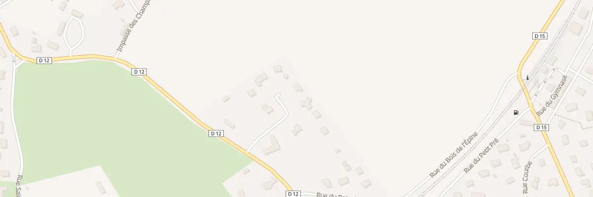 Plan du 5 Imp des Pommiers à Morgny-la-Pommeraye
