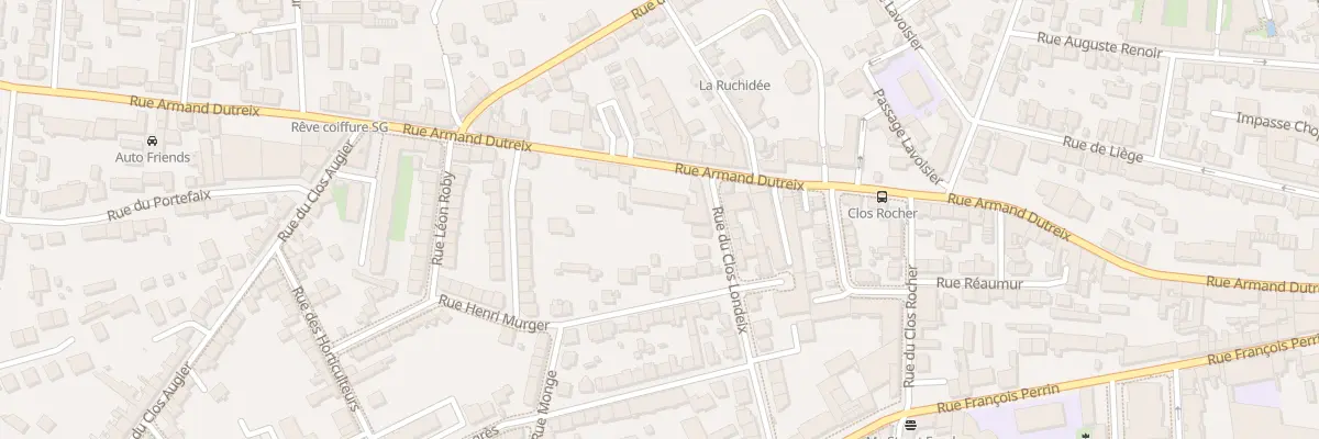 Plan du 87 Rue Armand Dutreix à Limoges