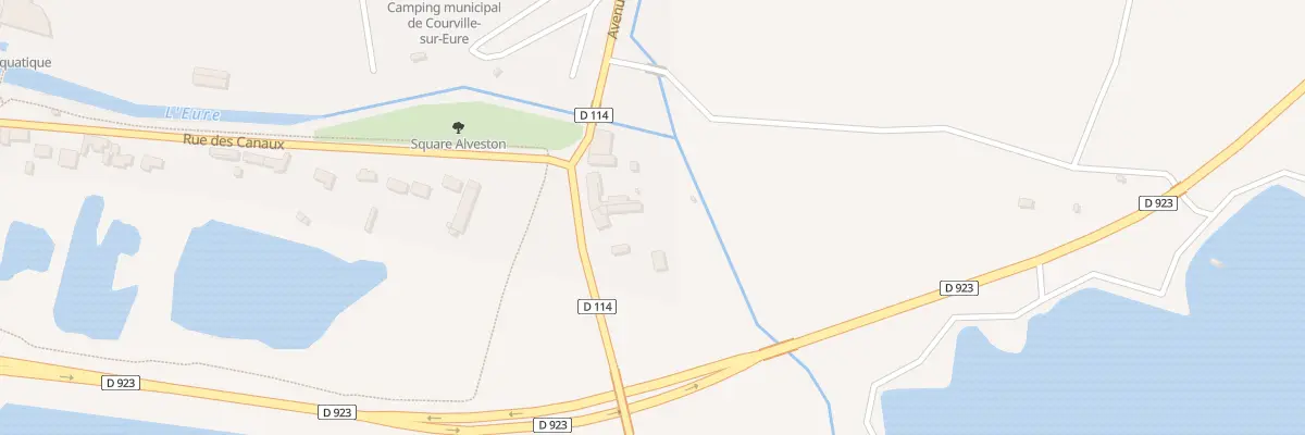 Plan du 5005 Av Thiers à Courville-sur-Eure