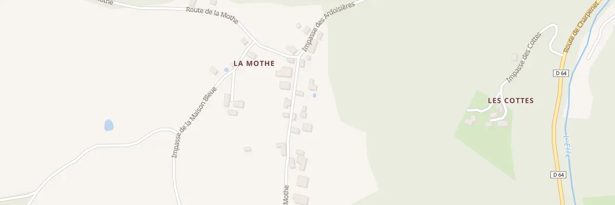 Plan du 202 La Mothe à Villac