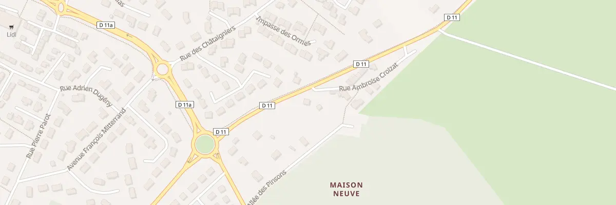 Plan du 5458 Maison Neuve à Condat-sur-Vienne